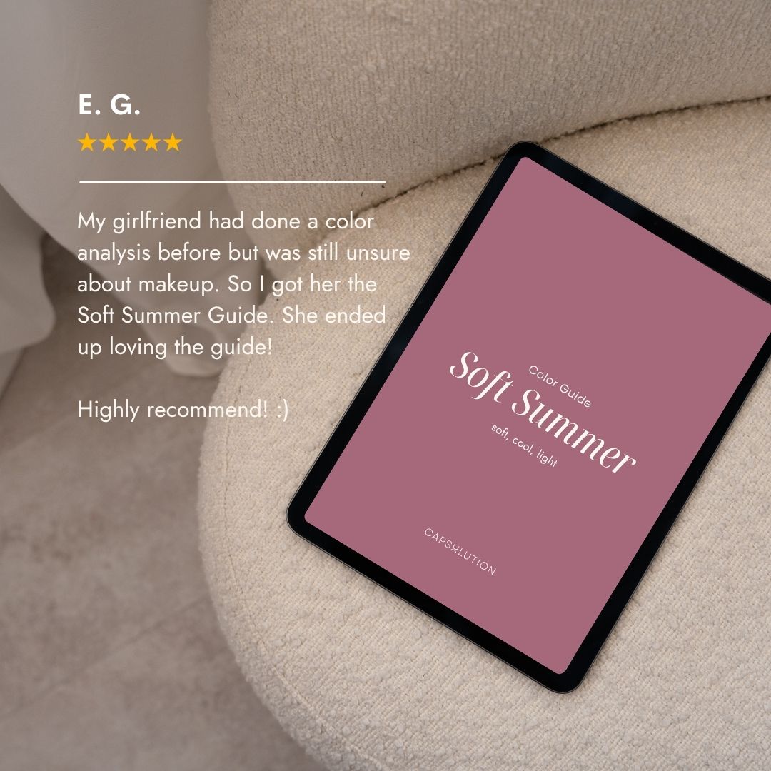 Color Guide Sommer – Deine saisonale Farbpalette - capsulution