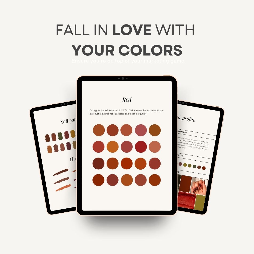 Color Guide Herbst – Deine saisonale Farbpalette - capsulution