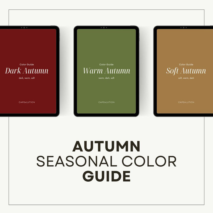 Color Guide Herbst – Deine saisonale Farbpalette - capsulution