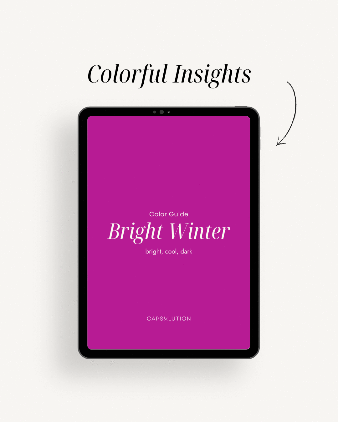 Color Guide Winter – Deine saisonale Farbpalette - capsulution