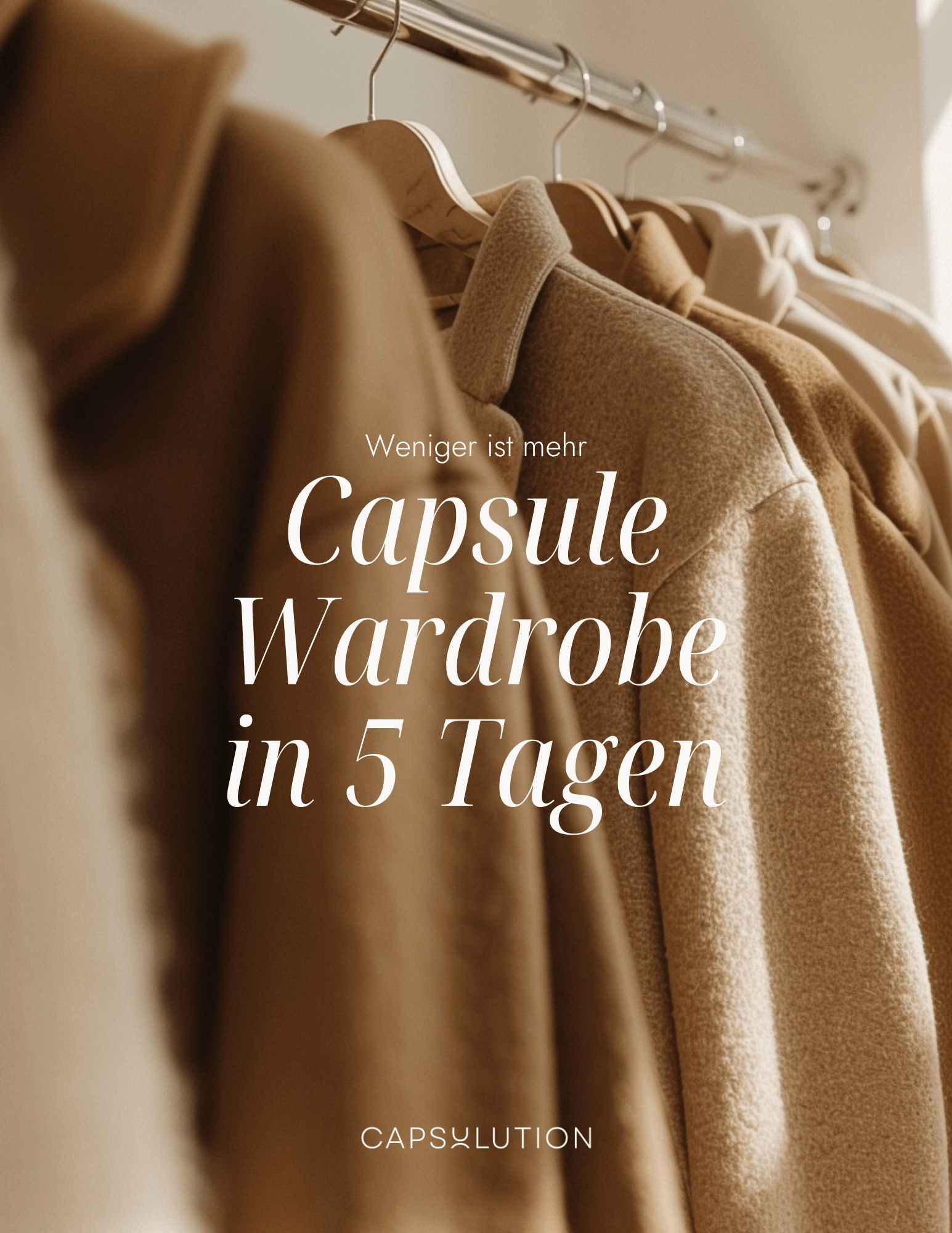 Capsule Wardrobe in 5 Tagen - capsulution
