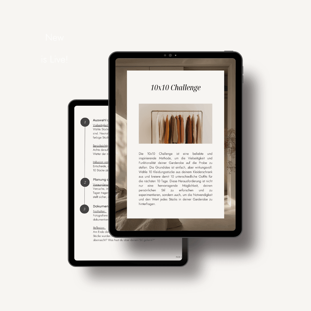 Der Ultimative Guide zur Capsule Wardrobe - capsulution