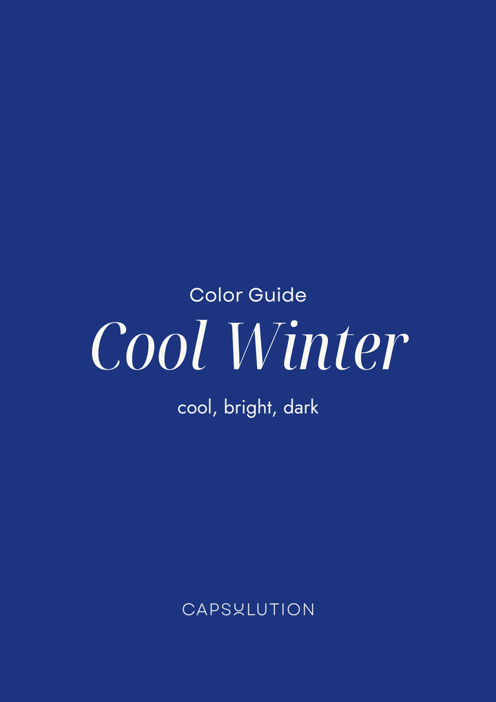Cool (True) Winter Guide - Farbtyp Ratgeber