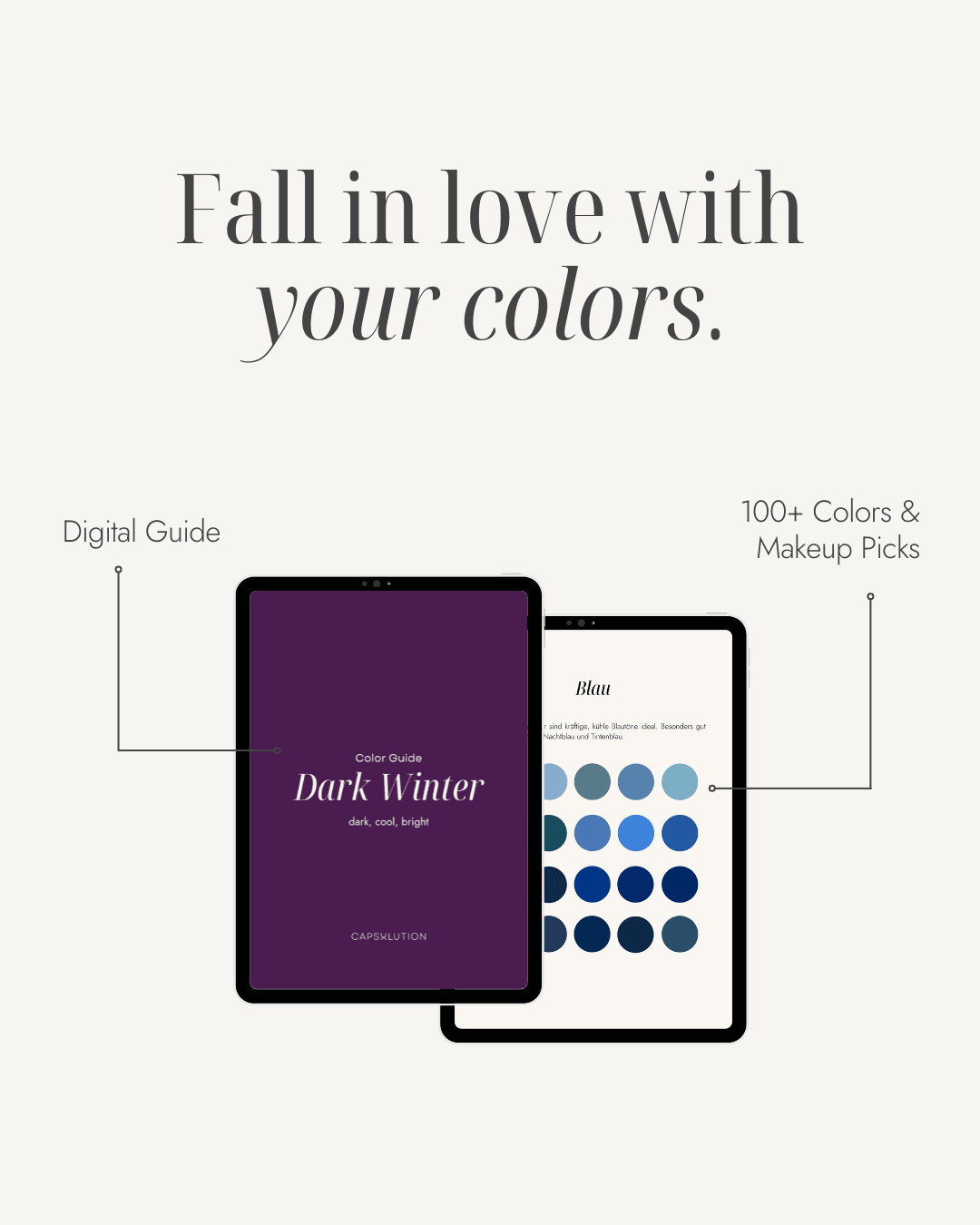 Dark Winter Farbtyp Guide