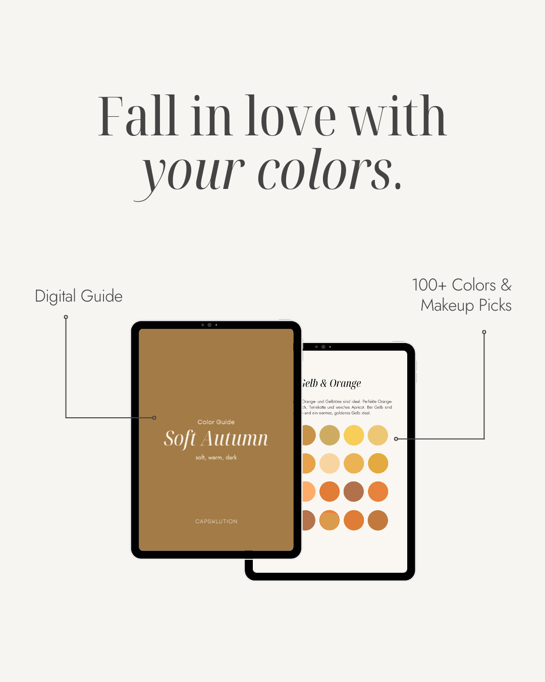 Soft Autumn Farbtyp Guide