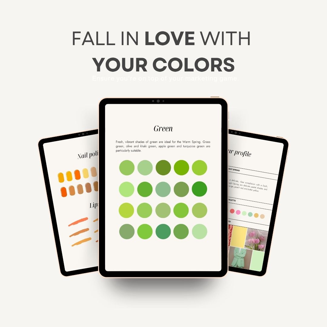 Color Guide Frühling – Deine saisonale Farbpalette - capsulution