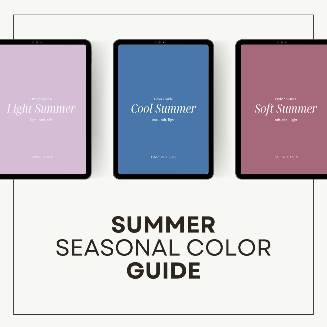 Color Guide Sommer – Deine saisonale Farbpalette - capsulution