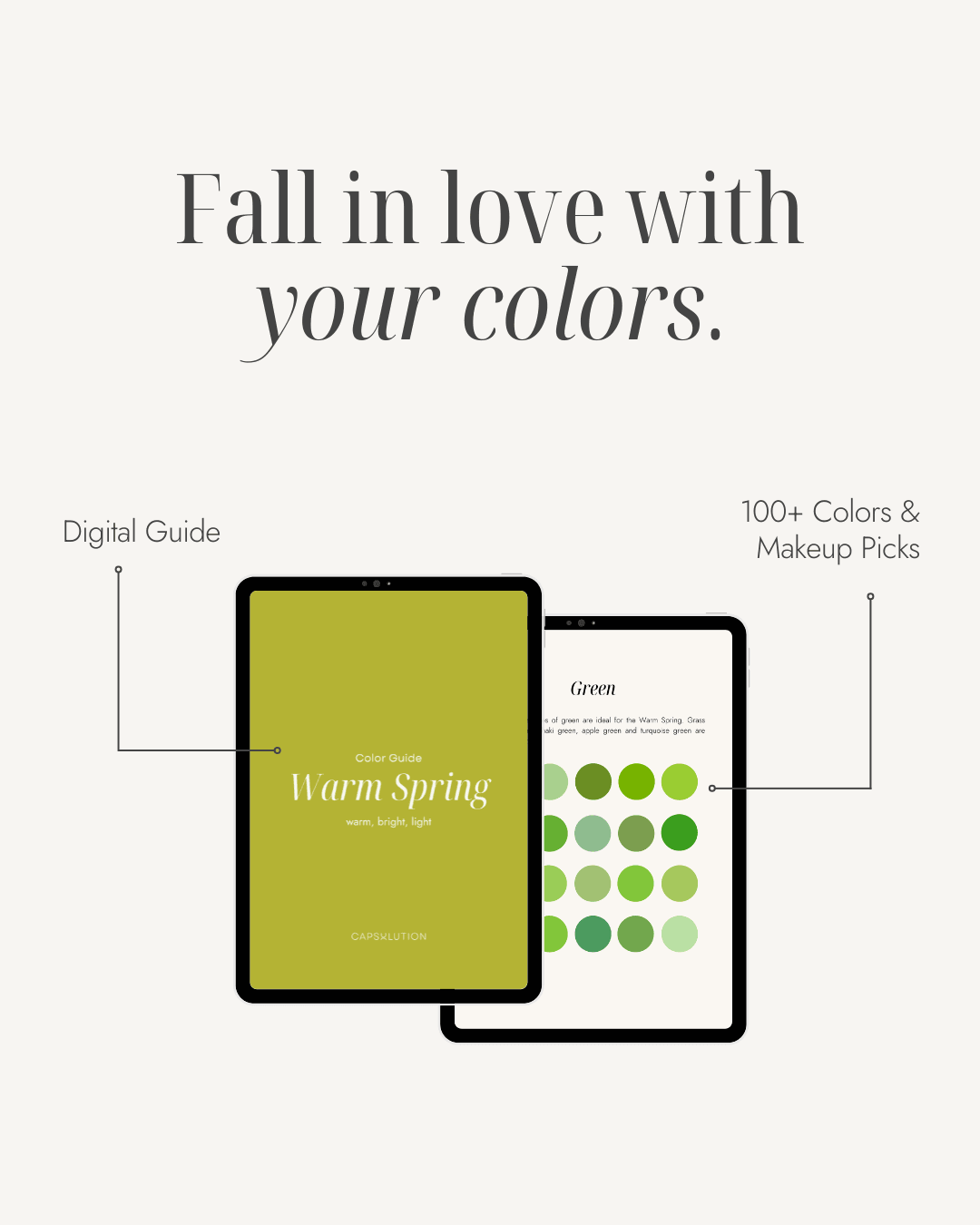 Warm Spring Farbtyp Guide