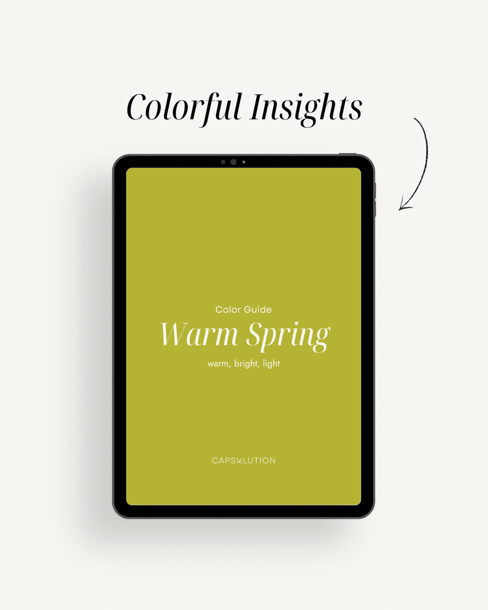 Spring Color Guide – Your Seasonal Palette – capsulution